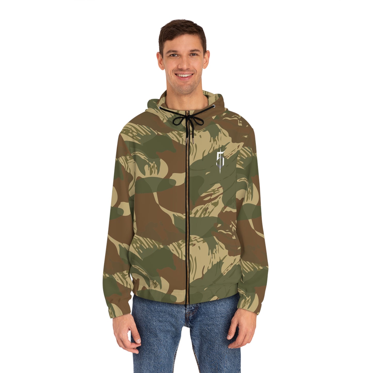 Legacy Rhodesian Brush Stroke Zip Hoodie