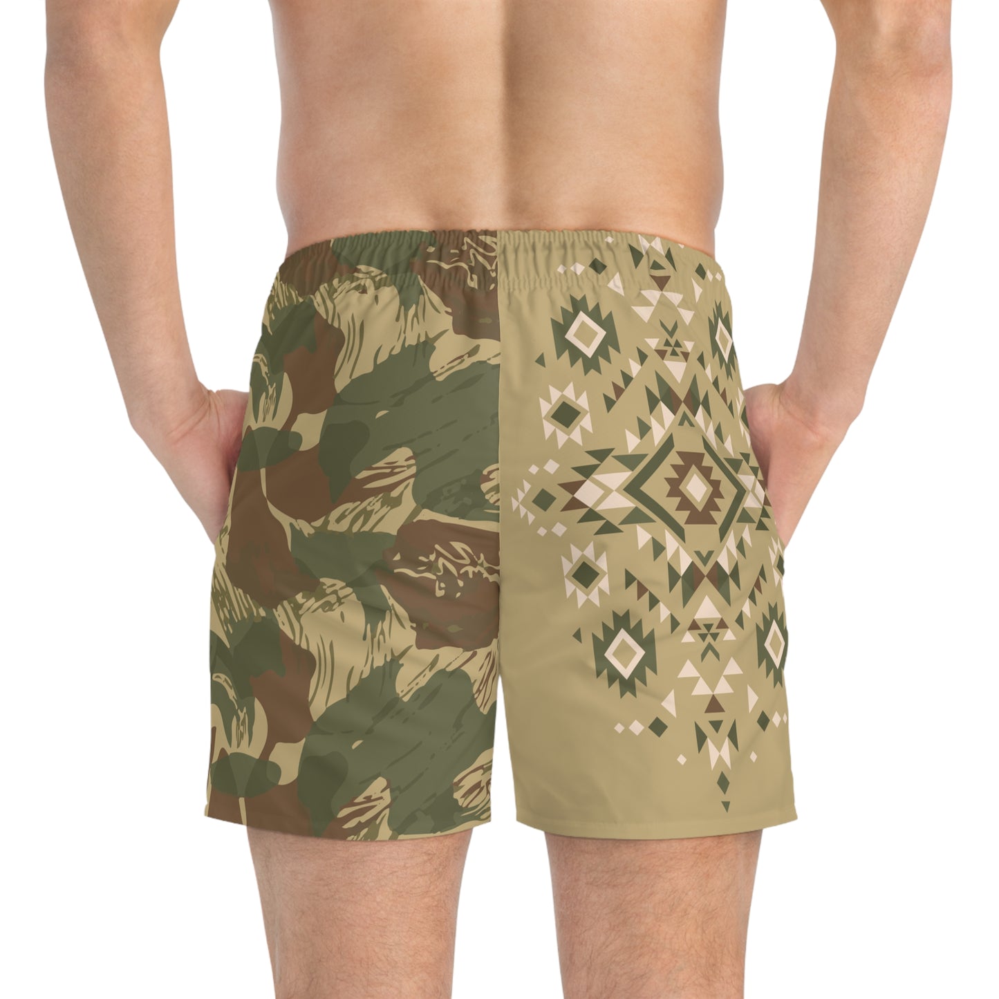 Rhodesian Brush Stroke Diamondback Trunks