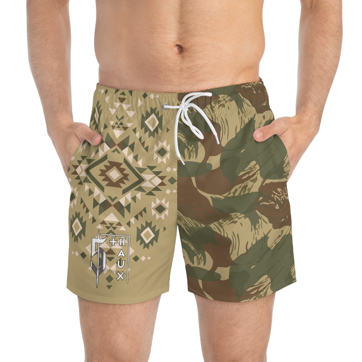 Rhodesian Brush Stroke Diamondback Trunks