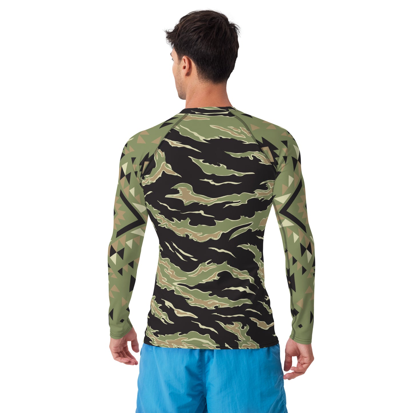 Tiger Stripe Diamondback rash guard
