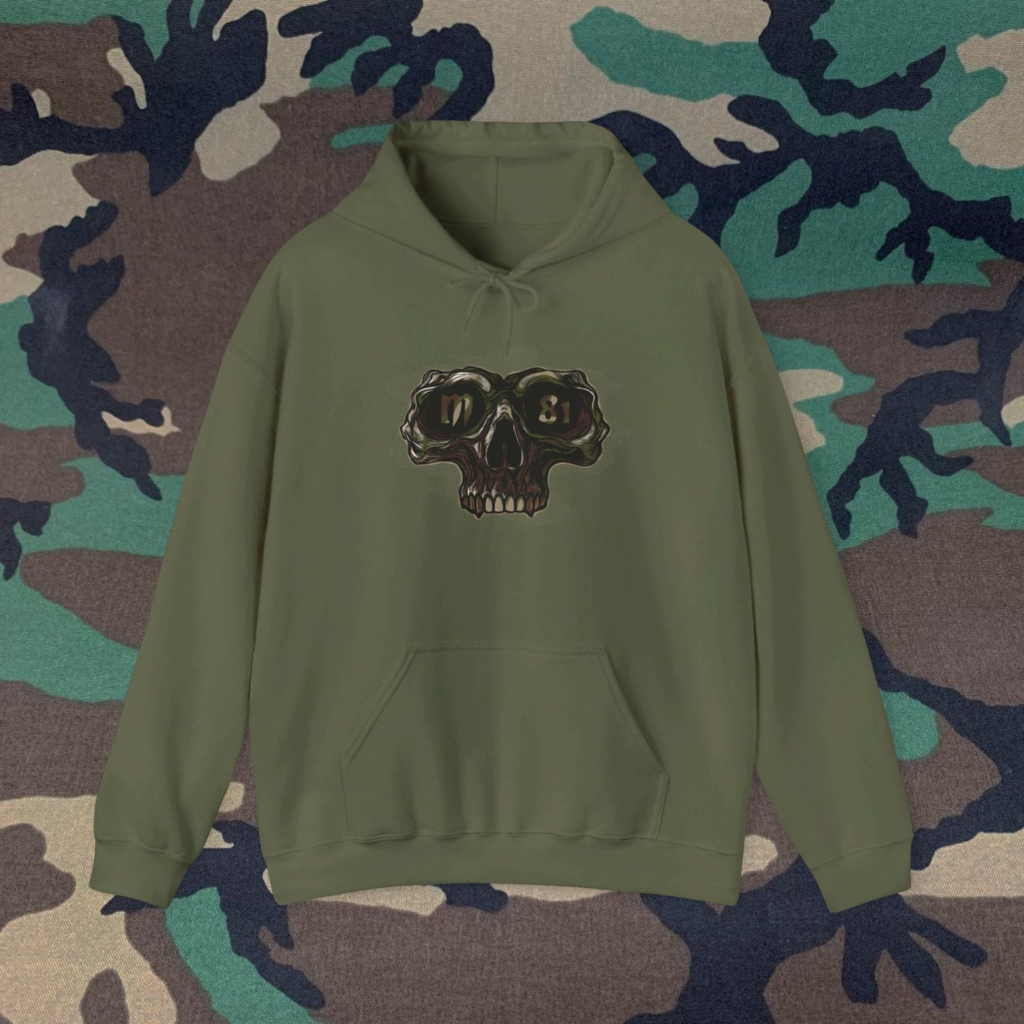 M81 Skull Hoodie