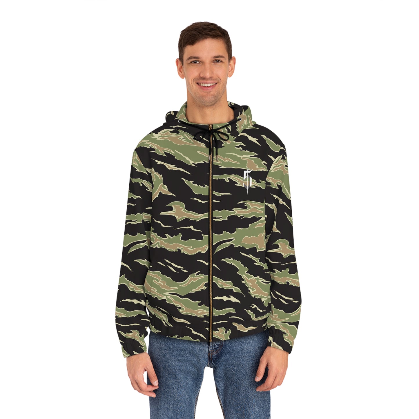 Legacy Tiger Stripe Zip Hoodie