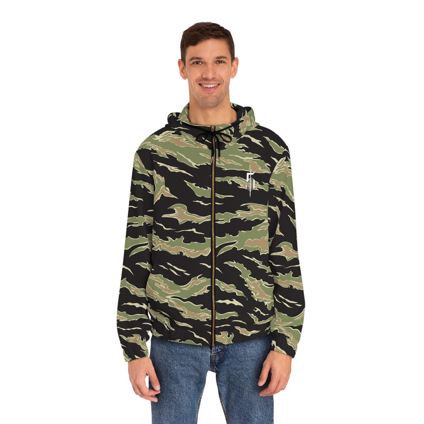 Legacy Tiger Stripe Zip Hoodie