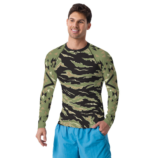 Tiger Stripe Diamondback rash guard